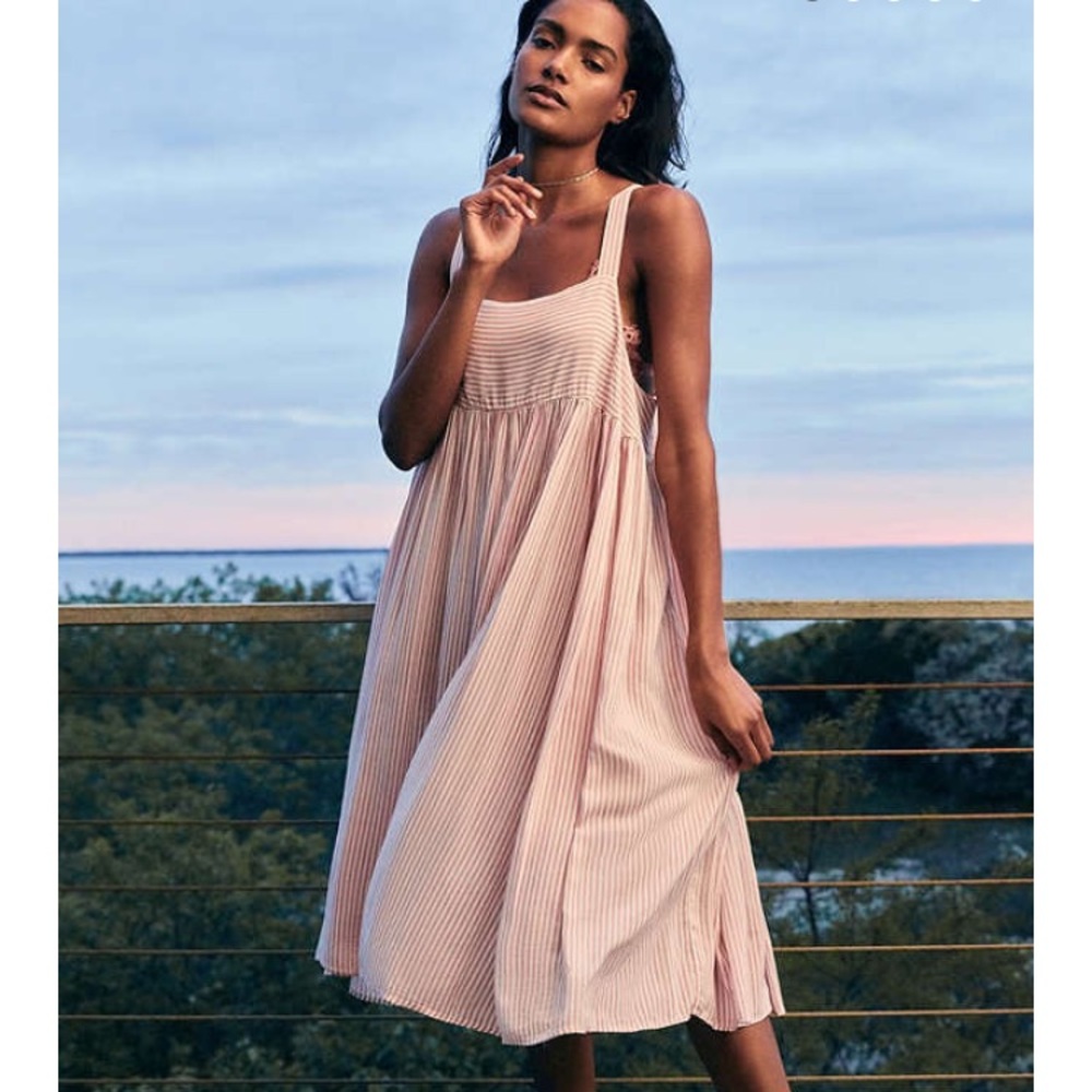 Kimchi Blue Fleur Babydoll Floral Midi Dress