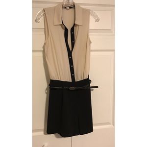 Color block romper