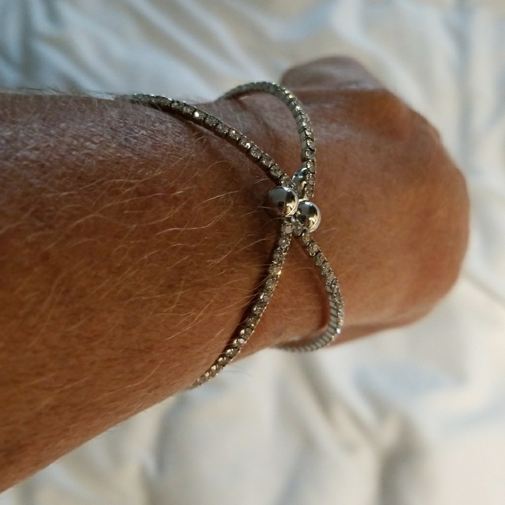 Diamond studded bracelet