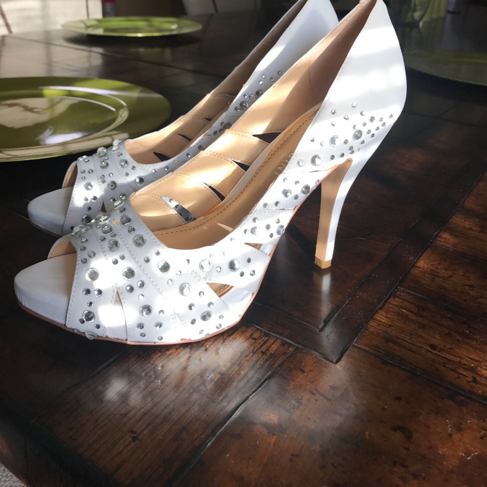 Beautiful white heels