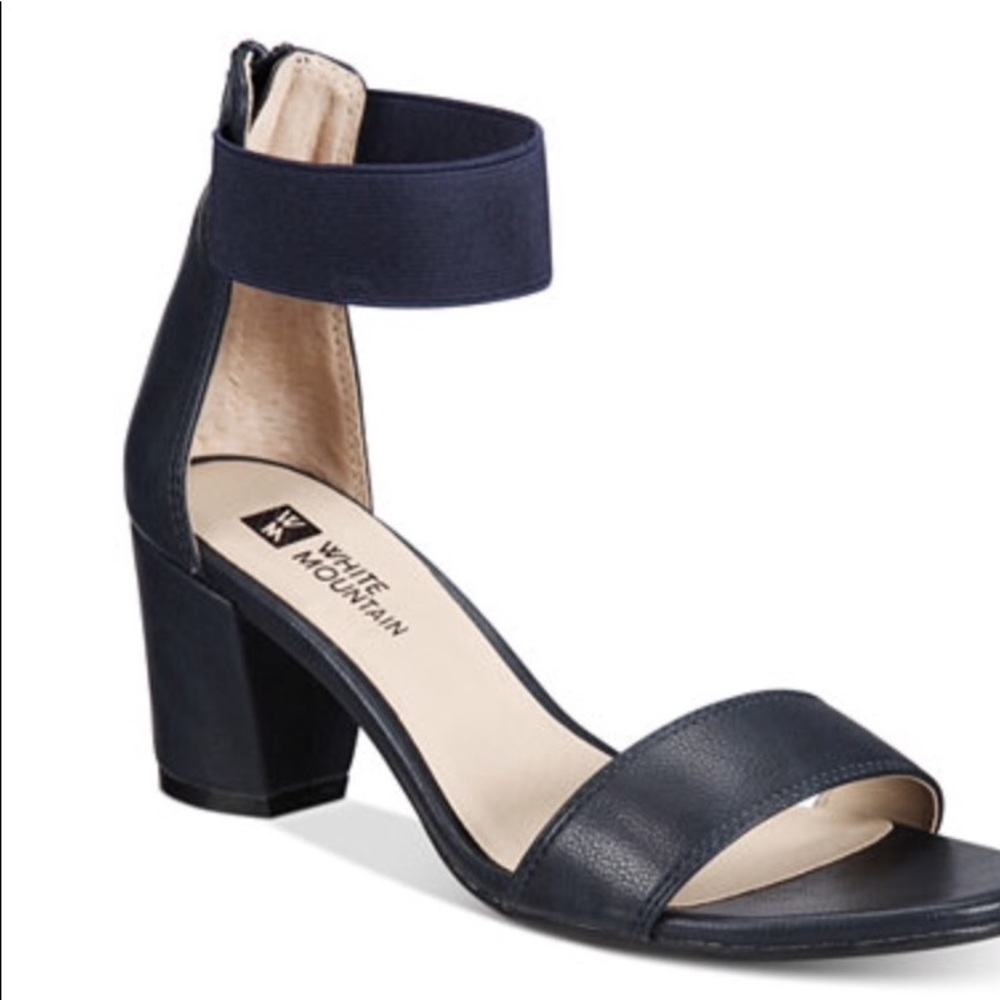 White Mountain Elinie Dress Sandals new in box