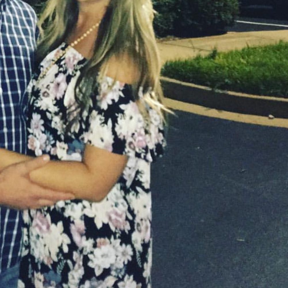 Off the shoulder dress