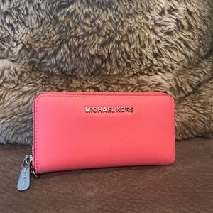 Pink Michael Kors Wallet