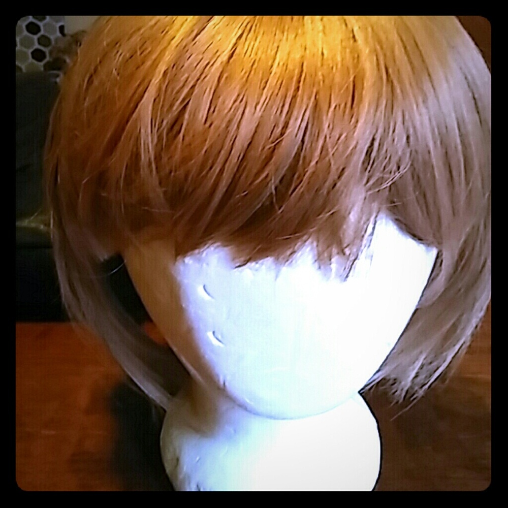 Beautiful. Blonde synthetic wig
