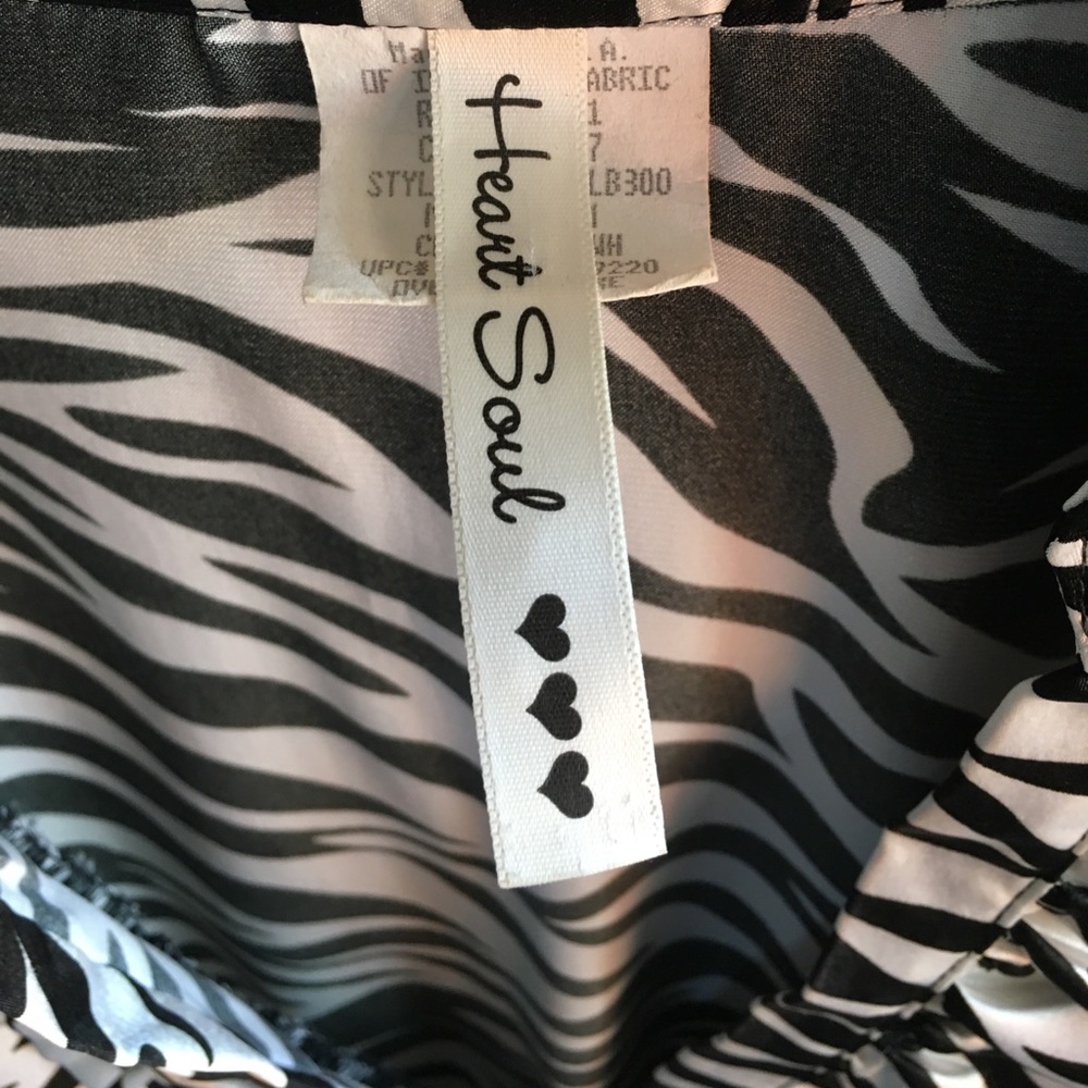 Zebra blouse medium - Picture 2 of 3