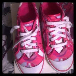 Authentic Pink Coach Sneakers