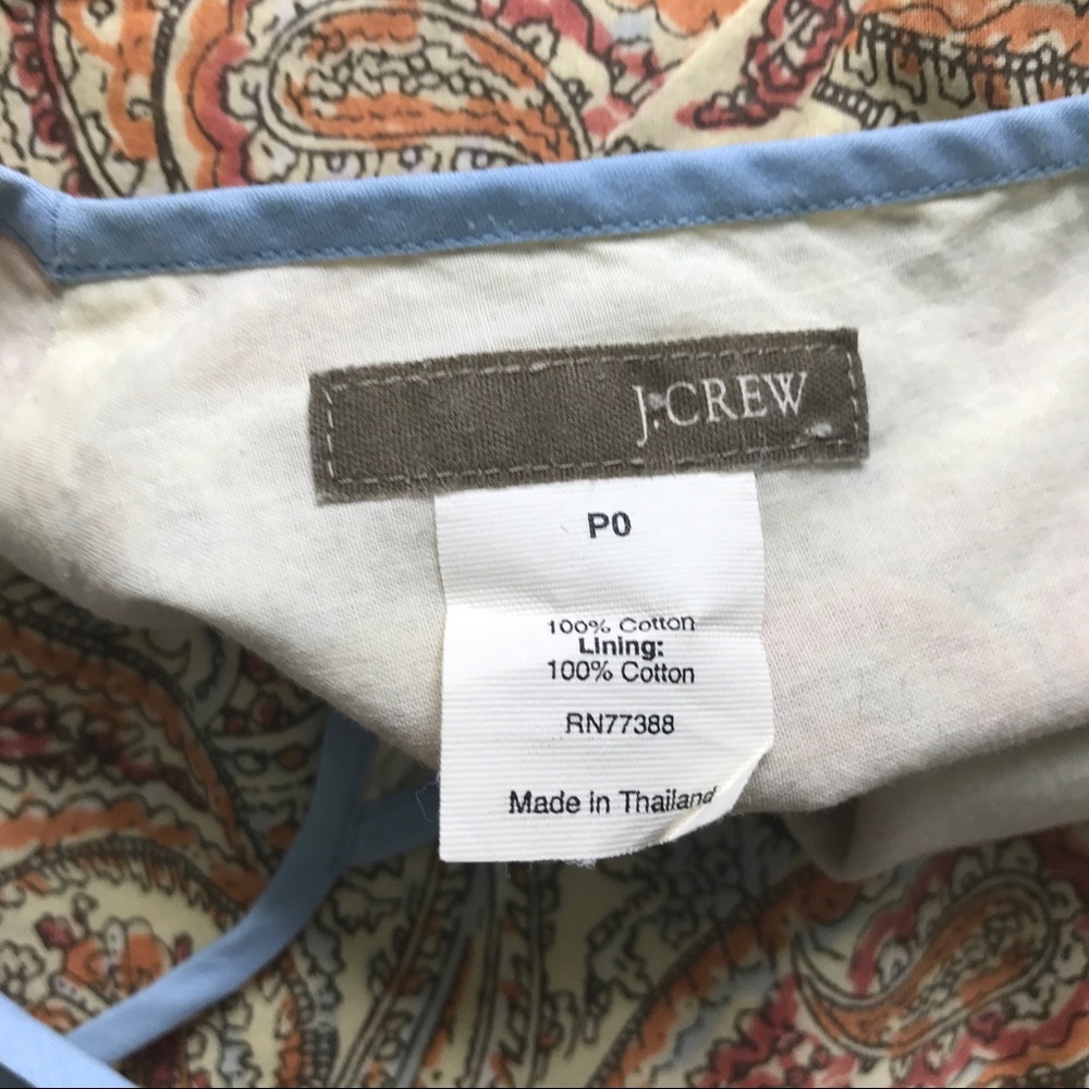 JCREW paisley dress - Picture 4 of 5