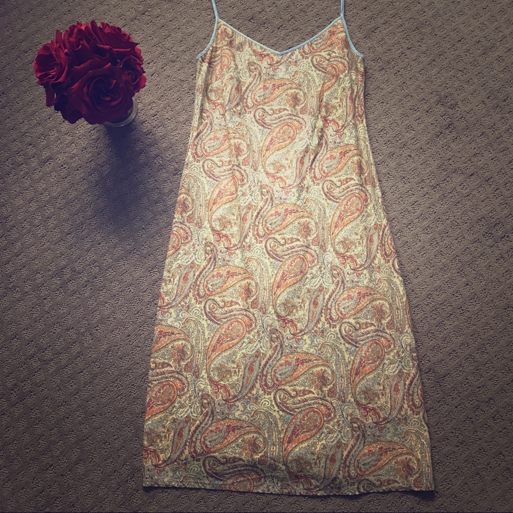 JCREW paisley dress - Picture 2 of 5