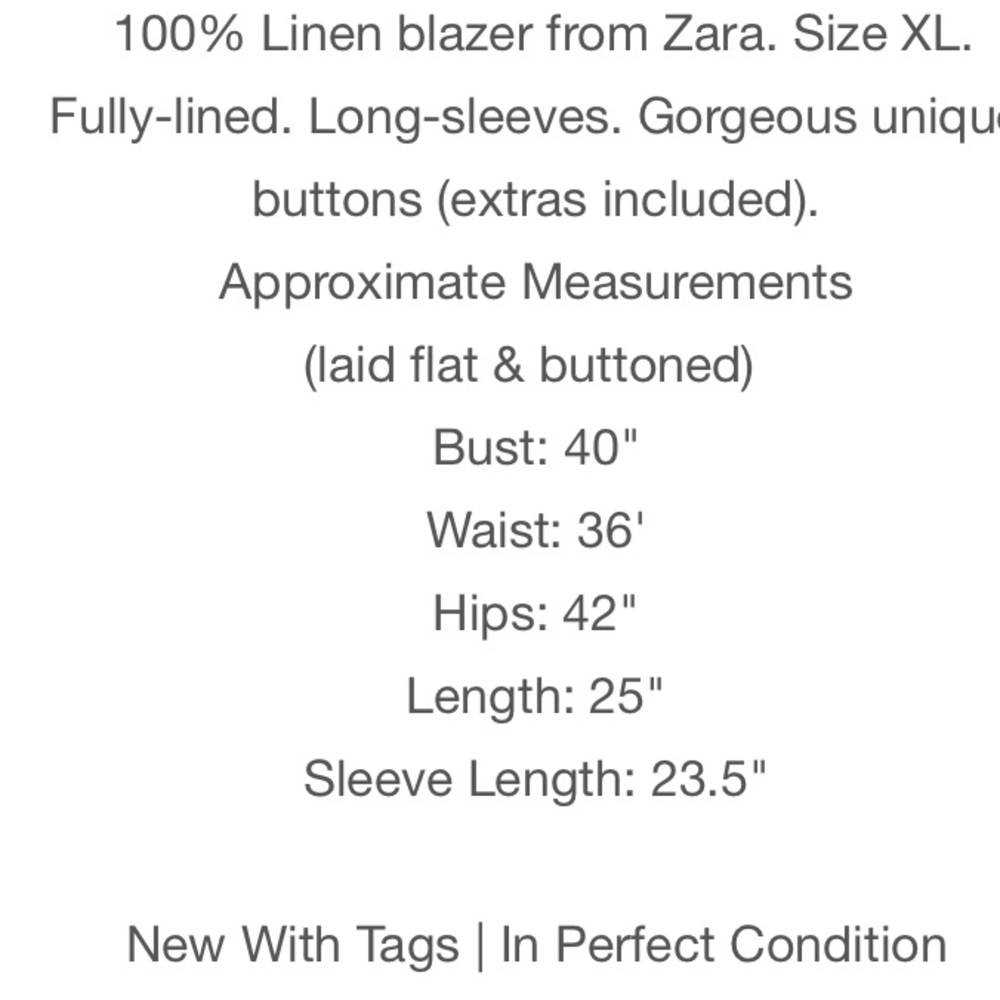 🔵🔵 ZARA 🔵🔵 - Picture 5 of 6