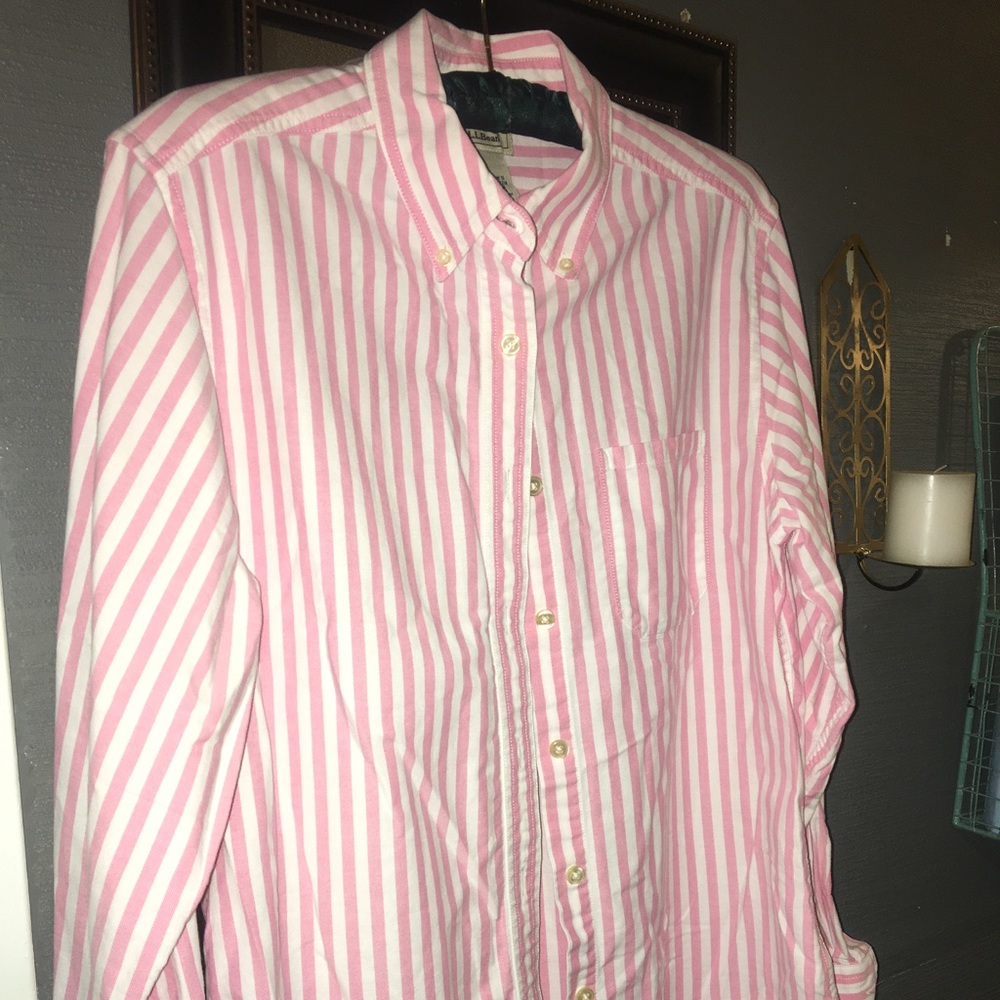LL Bean Button up