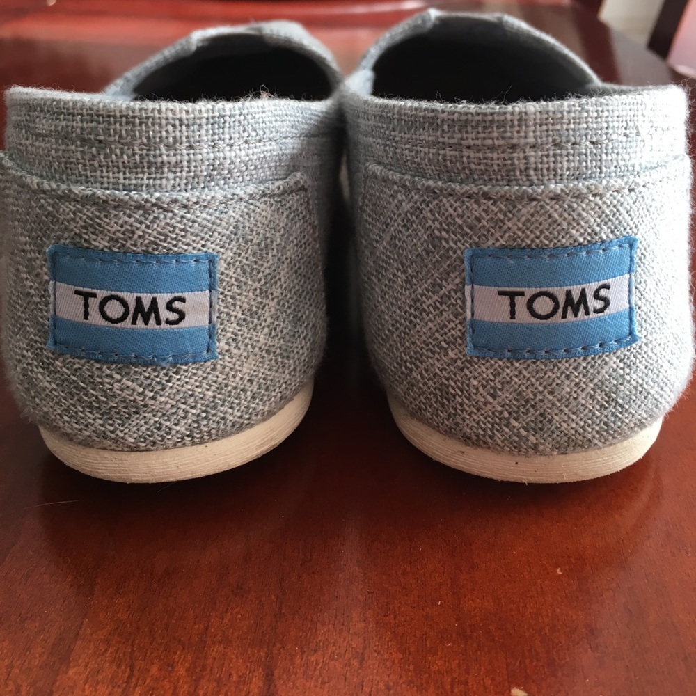 Women's Grey Tweed Toms