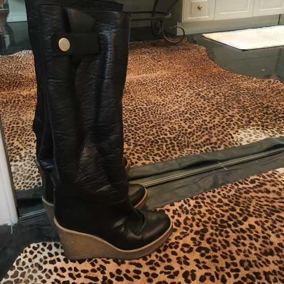 Stella McCartney over the knee boots - Picture 1 of 3