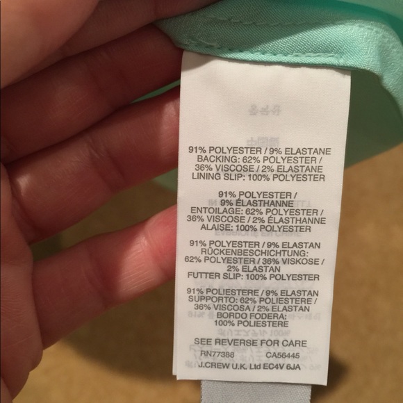 J Crew Mint Green Dress - Picture 4 of 7