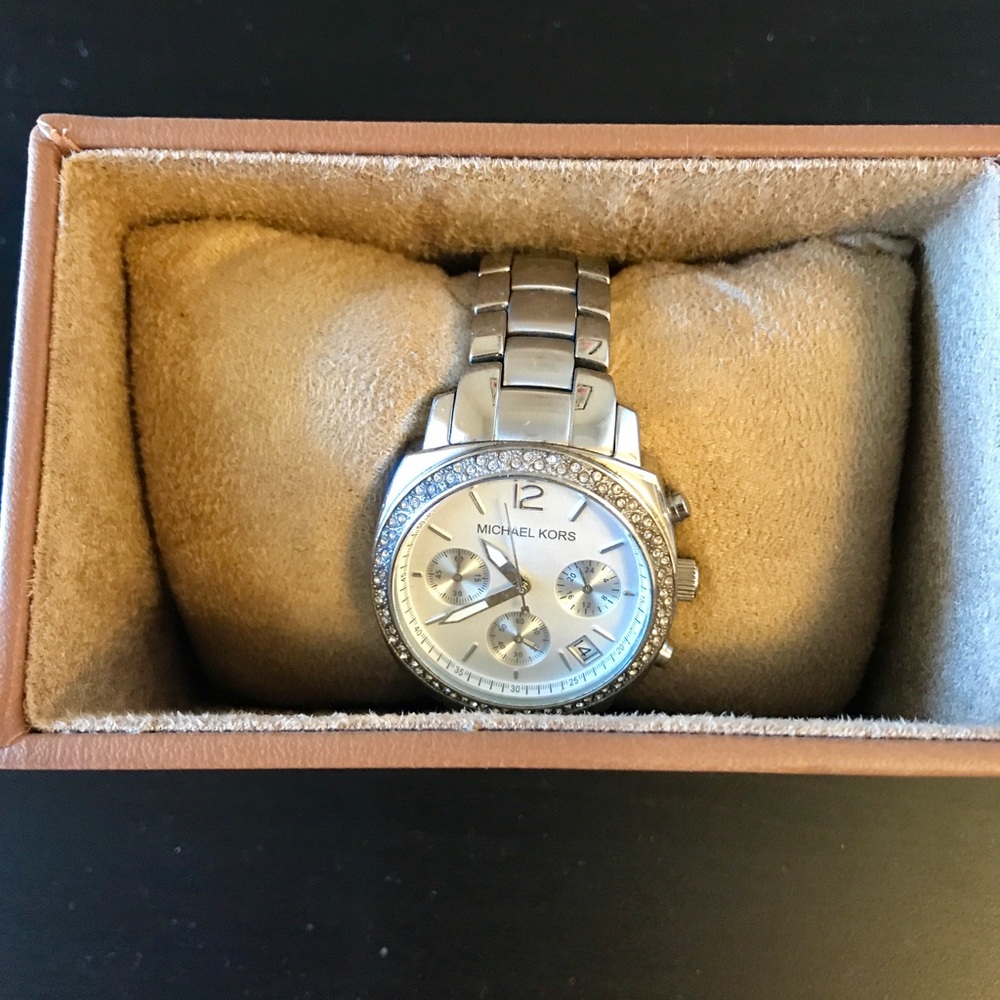 Michael Kors watch - silver - women's
