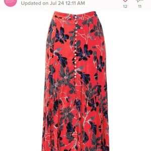 Floral skirt