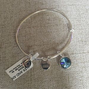 Alex and Ani Crystal Birthstone (March)