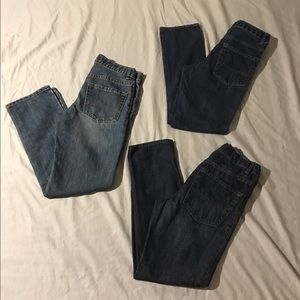 Lot of 3 boys jeans
