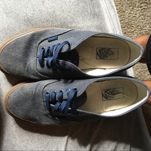 Blue vans size 11