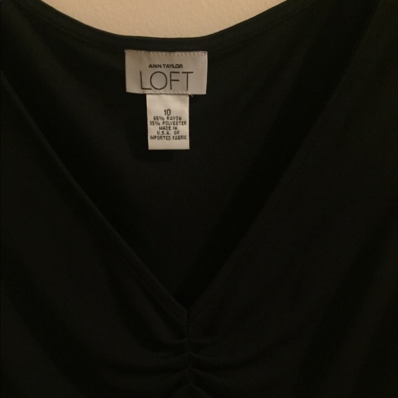 Black Ann Taylor Loft dress size 10 - Picture 1 of 2