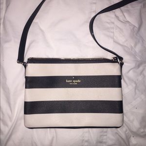 Striped Kate Spade cross body