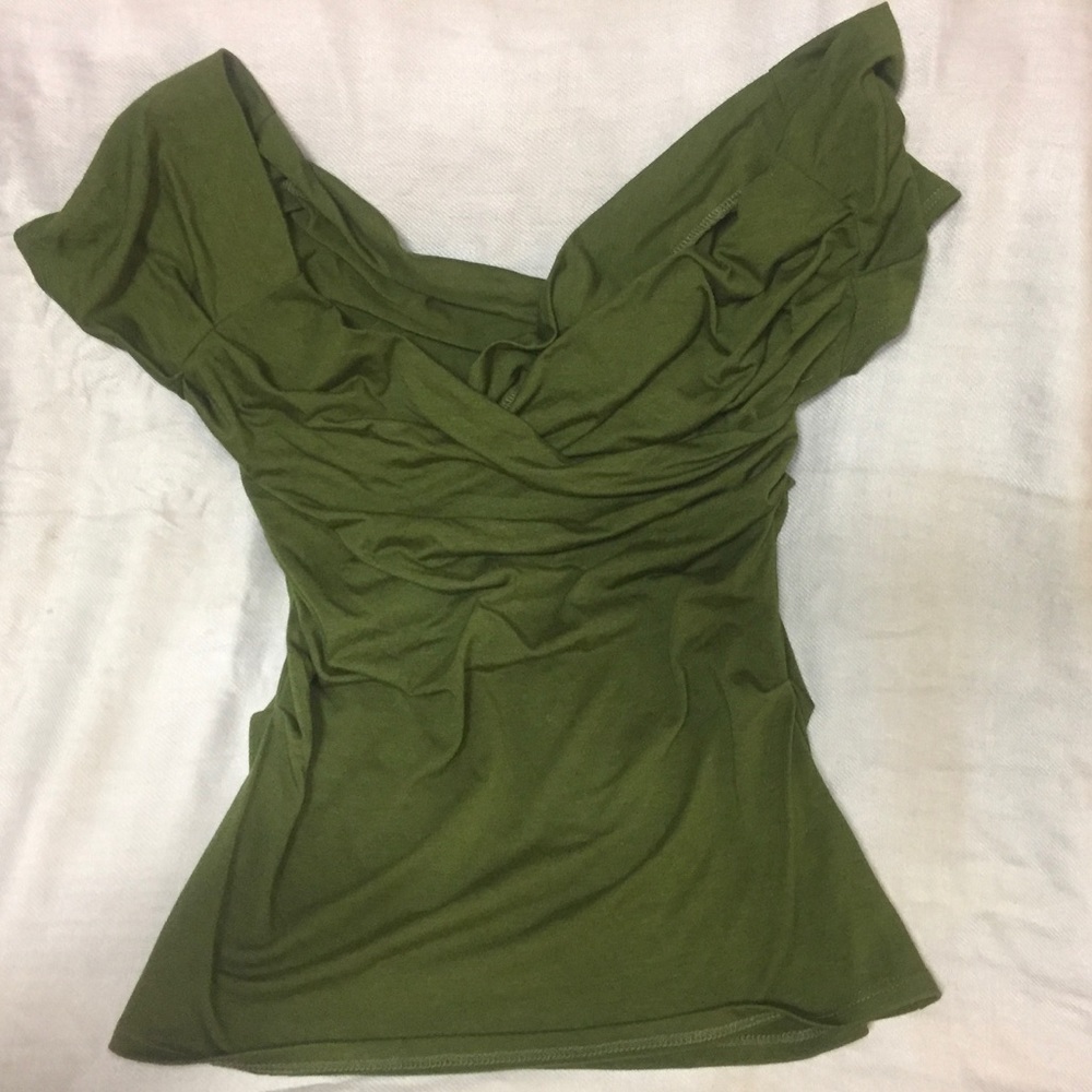 Sele Green Blouse