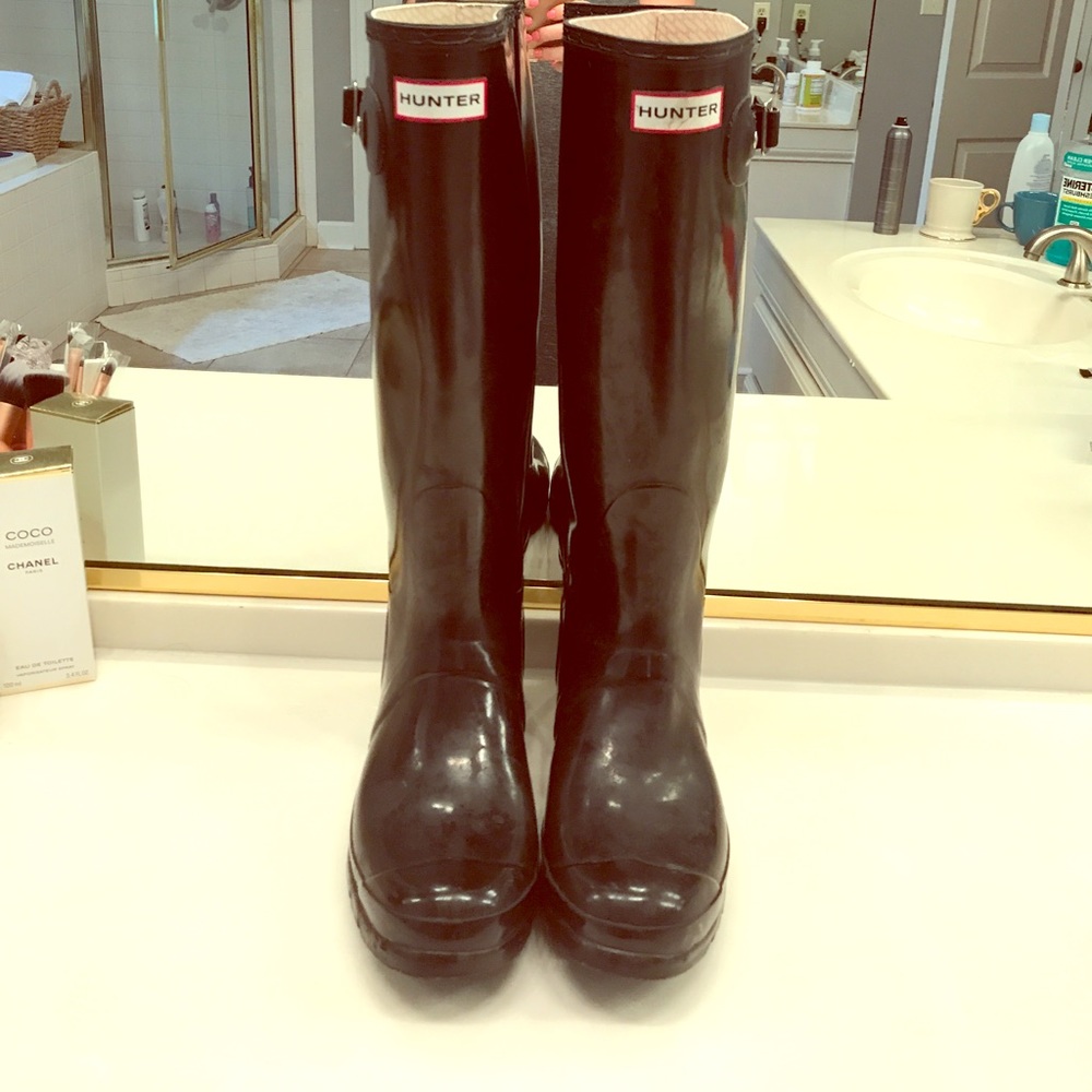 Black Hunter rain boots