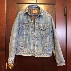 Vintage Levi's Denim Jacket w/ Flannel Lining