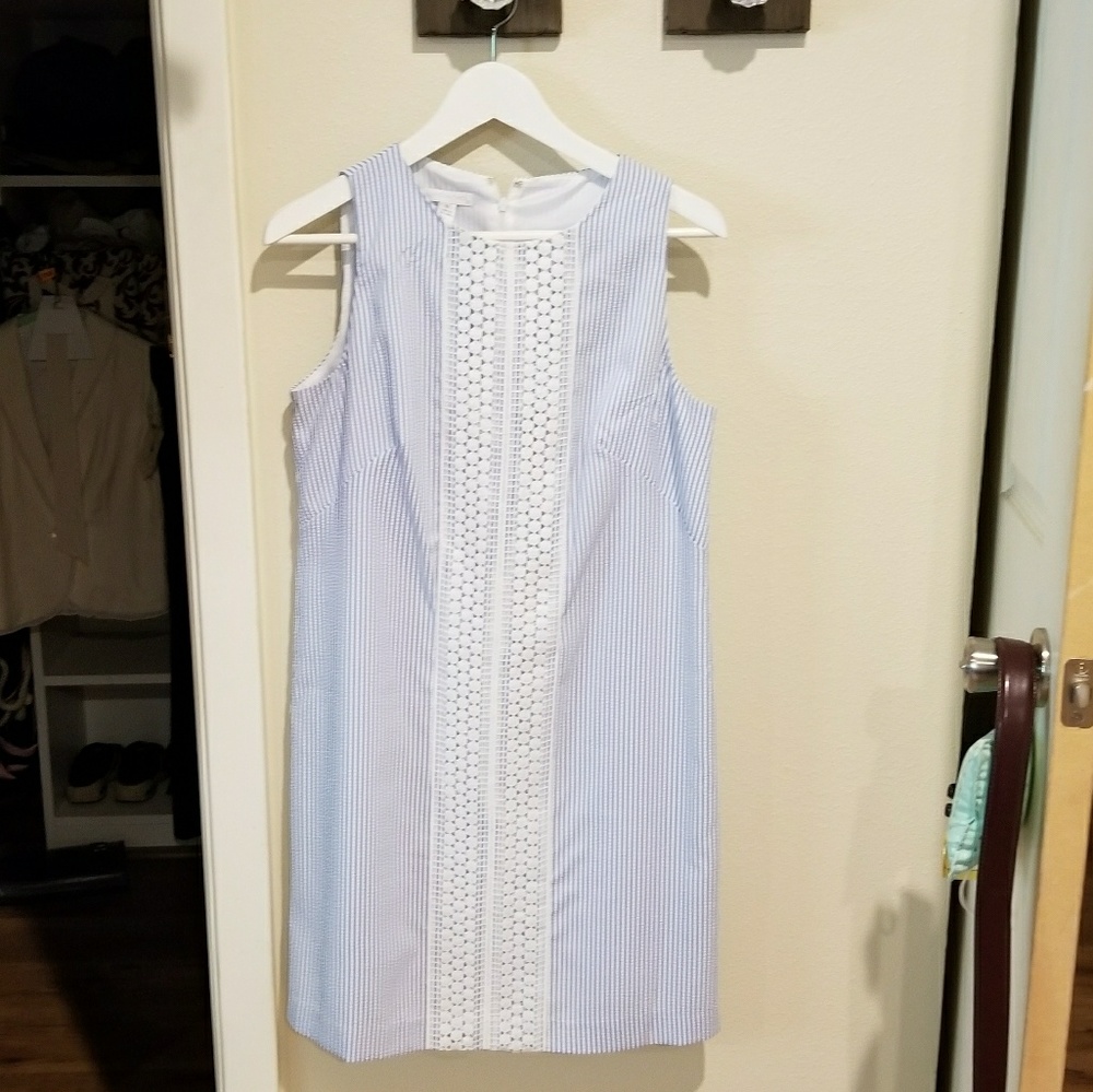 London Times seersucker dress