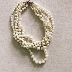 J.Crew Layered Pearl Necklace