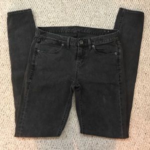 Madewell Skinny Grey/black jean *make an offer*