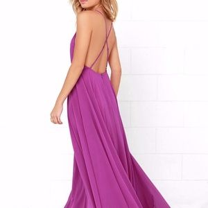 Lulu's Mythical Kind of Love Maxi Dress