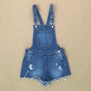 H&M Jean Overall Shorts