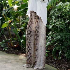 Zara wide leg palazzo pants