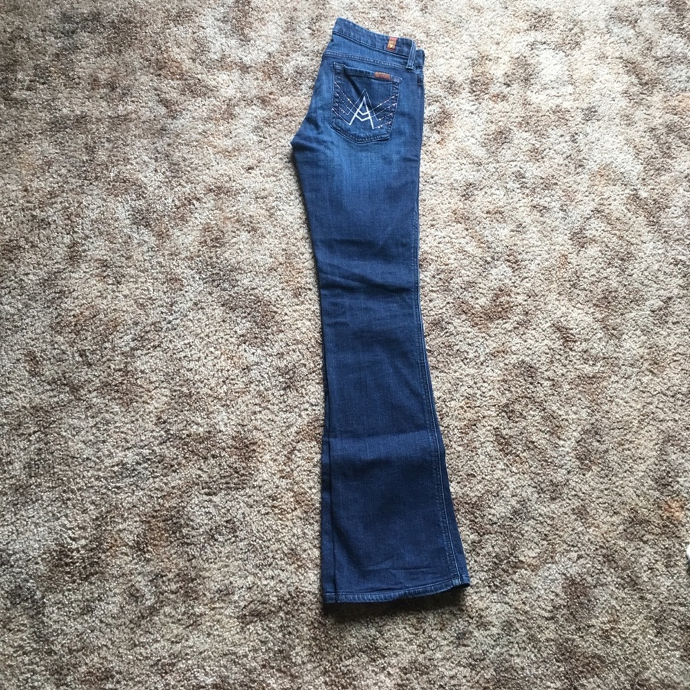 7 for all mankind jeans! 28 x 32!