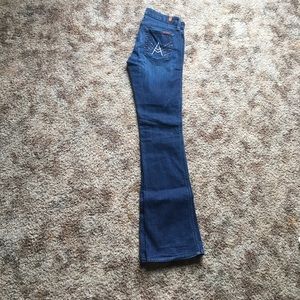 7 for all mankind jeans! 28 x 32!