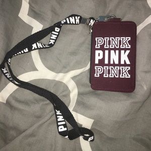 PINK ID Holder