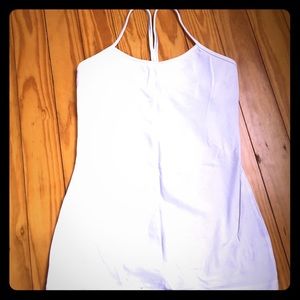 Lululemon white yoga top