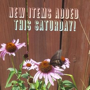 Check the store this Saturday for new listings! 🎉