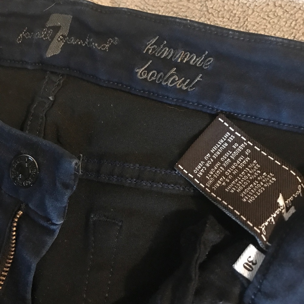 7 for all mankind size 30x34 bootcut