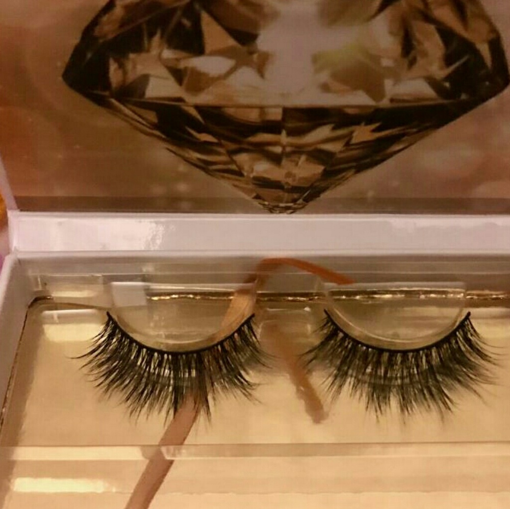 Mink fur Lashes natural curl's 100% real