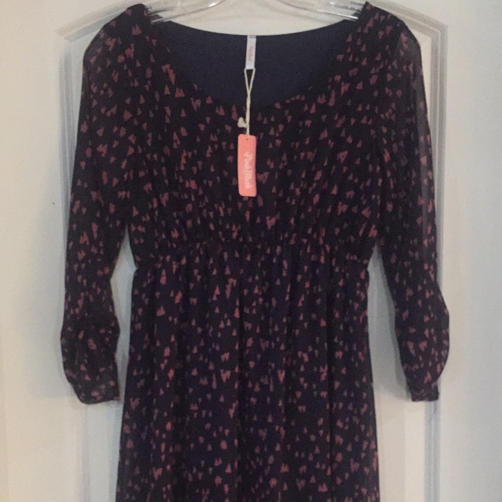 New with tag pink blush maternity dress size small