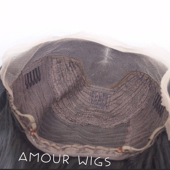 Wine Ombré Lace Front Wig - Picture 7 of 7