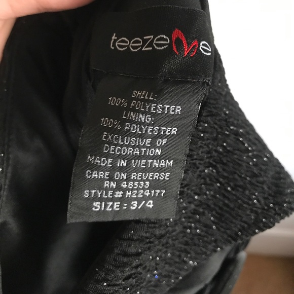 Black Prom Dress Macy's - Picture 7 of 7