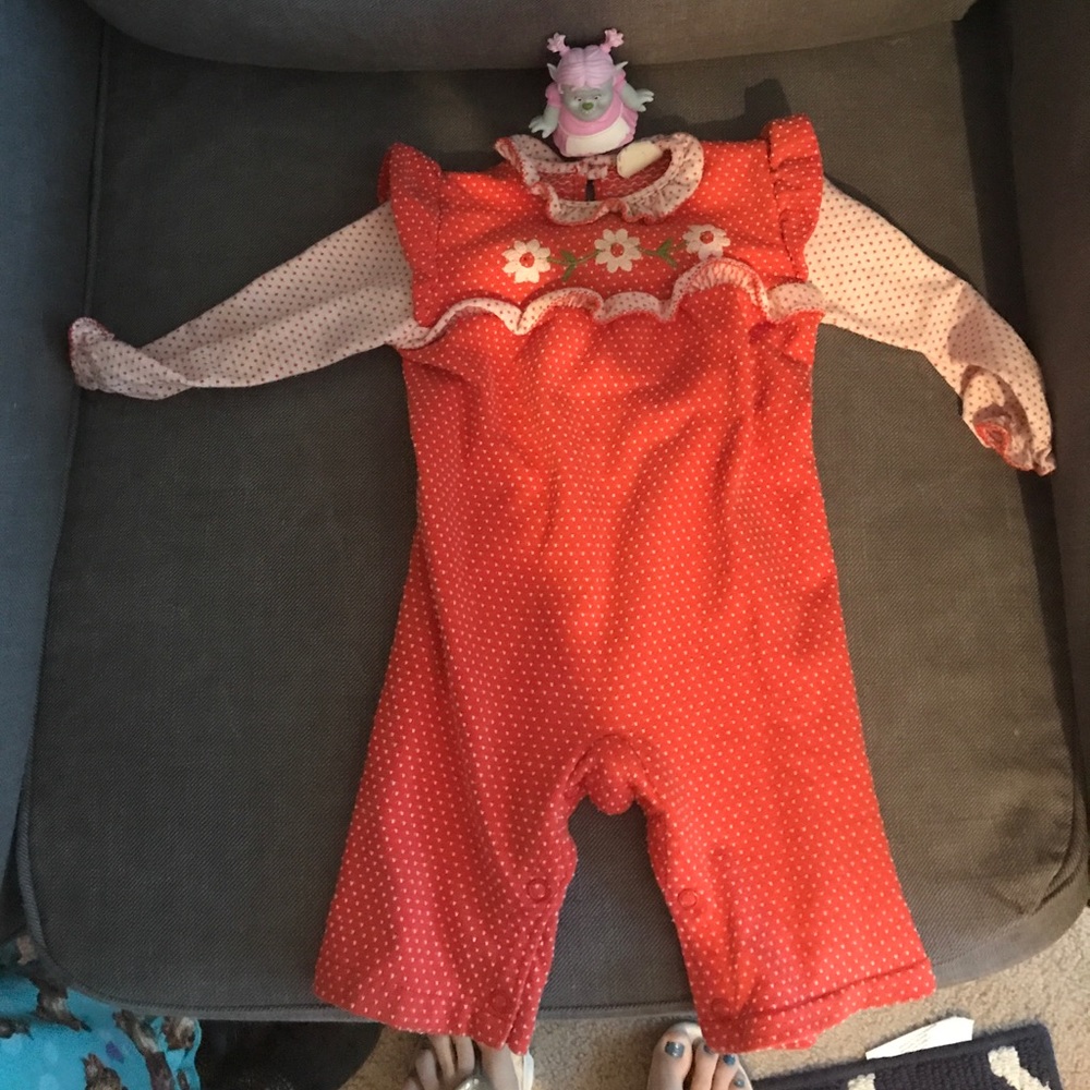 Vintage craters baby girl 6 months outfit