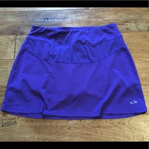 Purple Champion Running Skort