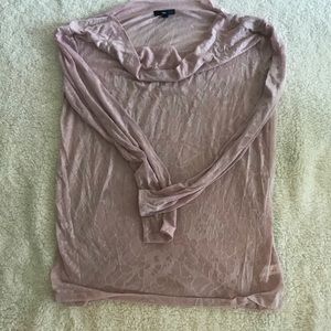 Gap cowl neck Tee size L!