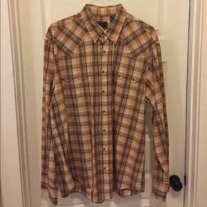Roper XL Snap Long sleeved shirt