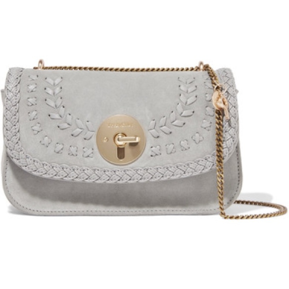 NWT See By Chloe Lois Suede/Textured Shoulder Bag