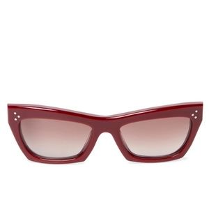 Retro Red Sunglasses- Celine