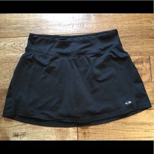 Champion Black Running Skort